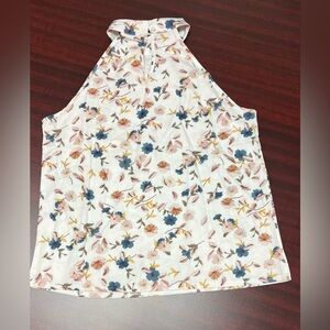 High neck sleeveless blouse NWT